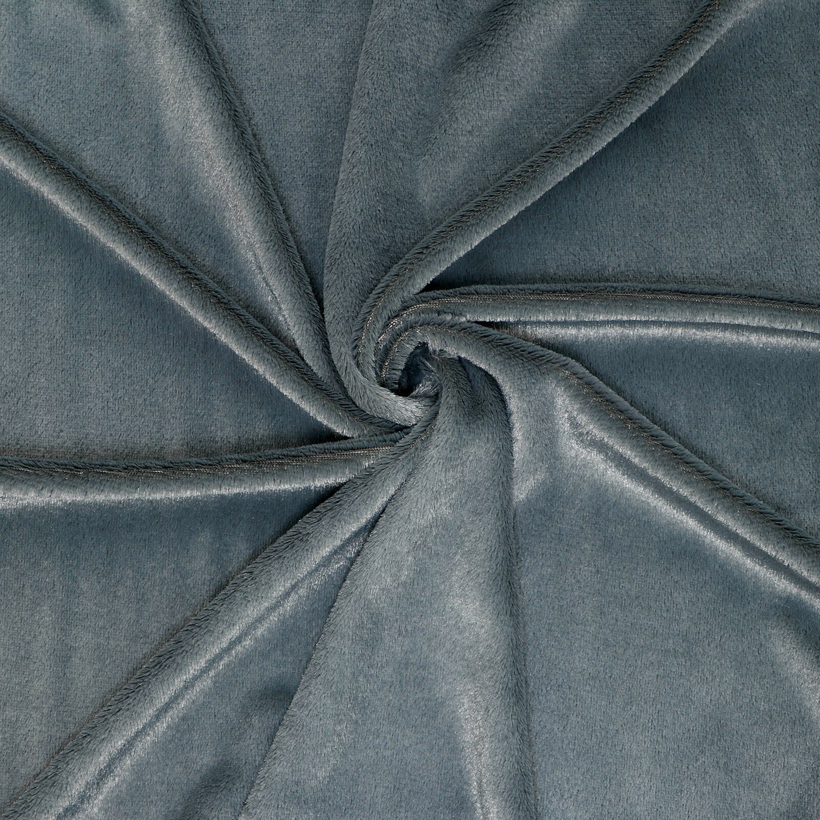 Лоскут «Мех» на трикотажной основе 100 × 150 см цвет тёмно-серый