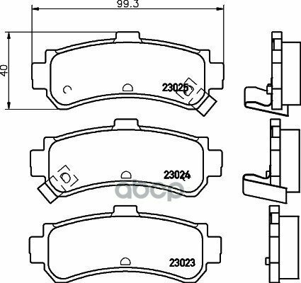 Колодки Тормозные Дисковые HELLA PAGID арт. 8DB355029-381