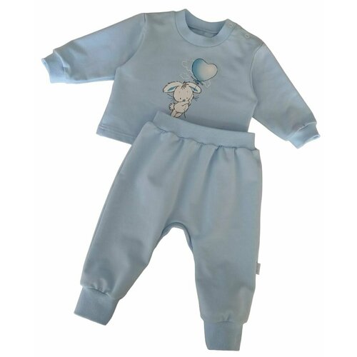 Комплект одежды  Бастет, размер 22/62-68, голубой