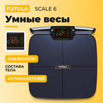 Умные весы напольные Futula Scale 6 (Black) - изображение