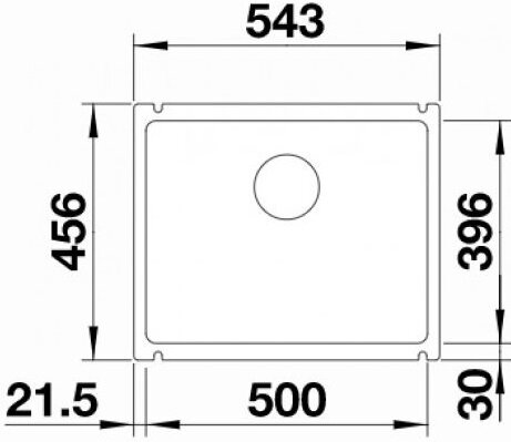 Мойка для кухни Blanco Subline 500-U Ceramic 523733 - фото №10