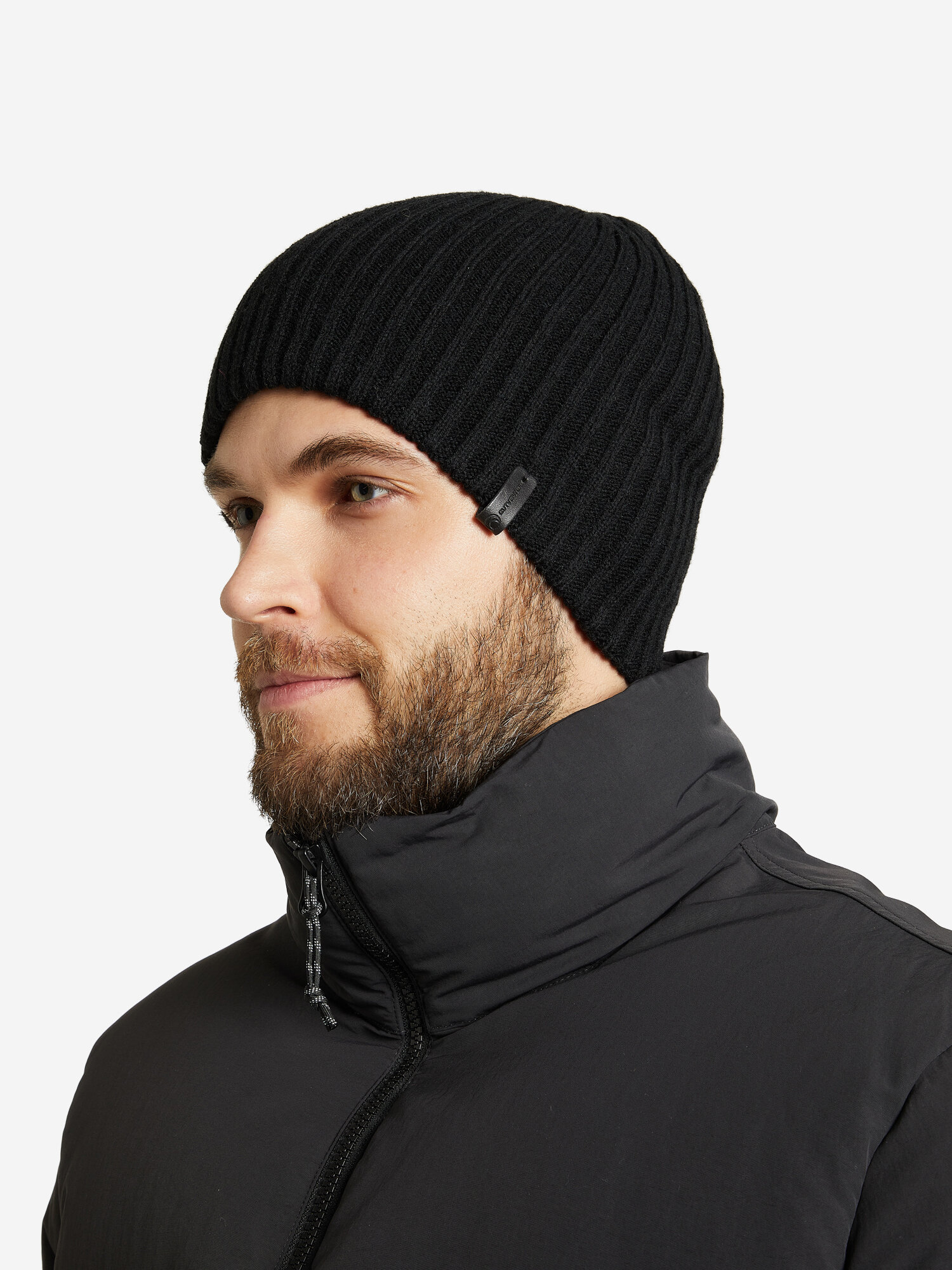 Шапка OUTVENTURE для мужчин, размер one size, черный