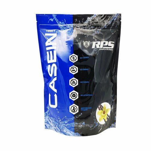 RPS Casein, 1000 гр. (ваниль) rps casein 2268 g двойной шоколад