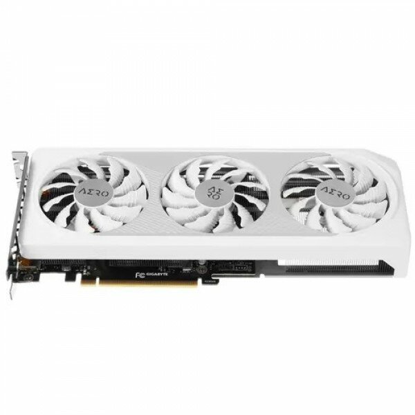 Gigabyte Видеокарта PCI-E GeForce RTX 4060 AERO GV-N4060AERO OC-8GD 8GB GDDR6 128bit 5nm 1830 17000MHz 2 HDMI 2 DP