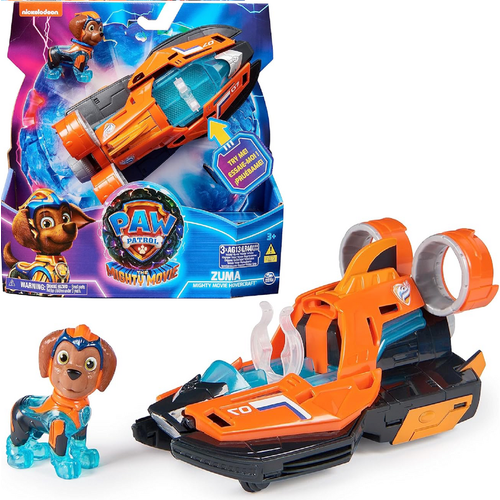 Щенячий патруль катер Зума 17 см Paw Patrol Mighty Movie Zuma 6067510 игровой набор spin master щенячий патруль мега машинка и зума 2 6056876