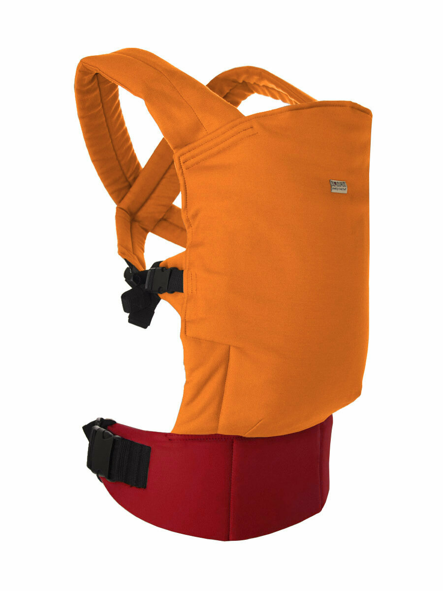 Амама Эрго-рюкзак облегчённый х-легчер V2, лён, хлопок, цвет: оранжевый, красный