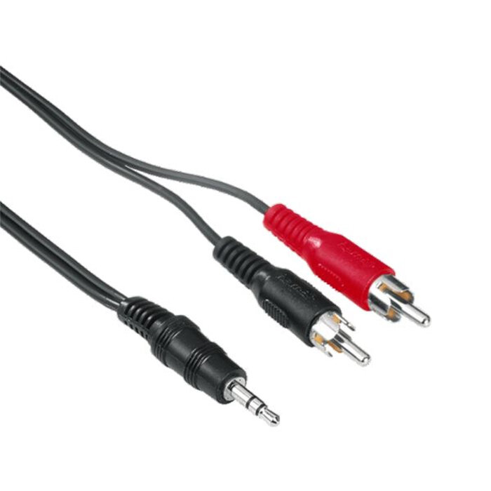 Hama Кабель Audio Jack 3.5(M) - 2RCA(M), стерео-аудио, 2.0м Hama H-30455