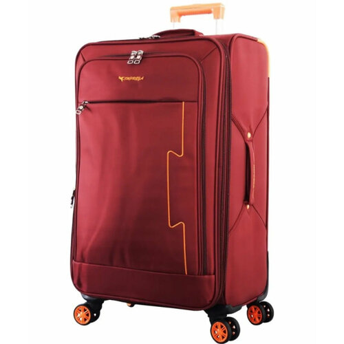 impreza shift средний чемодан оранжевого цвета со съемными колесами и расширением Чемодан Impreza 612005, 58 л, размер M, красный