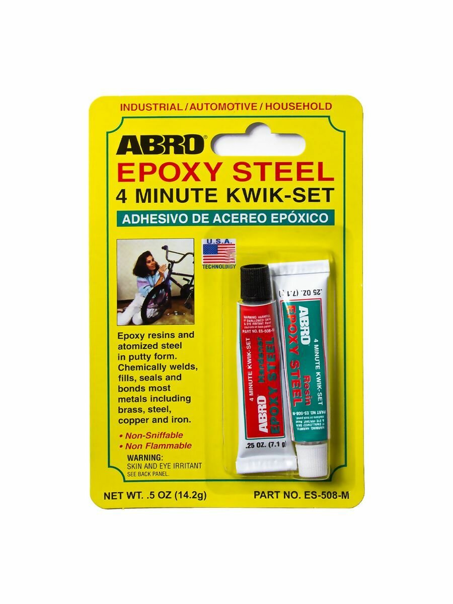 фото Клей эпоксидный высокопрочный (14,2гр) ABRO