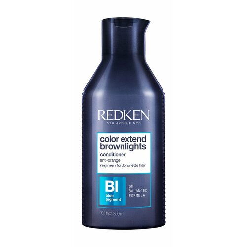 Redken Color Extend Brownlights Conditioner - Нейтрализующий кондиционер для тёмных волос 300 мл redken color extend magnetics маска для окрашенных волос 250 мл банка