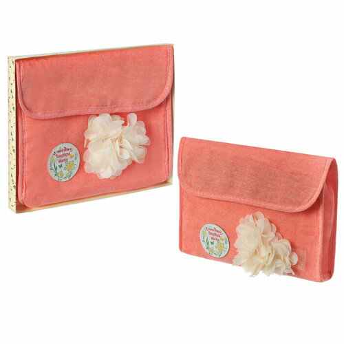 фото Косметичка 21х14, розовый promarket