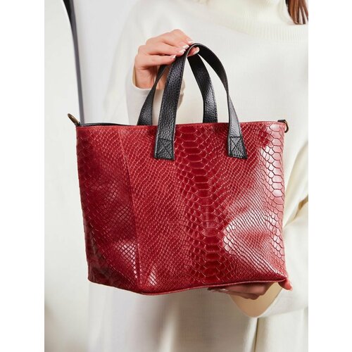 Сумка шоппер Philippe Anders Milano, красный