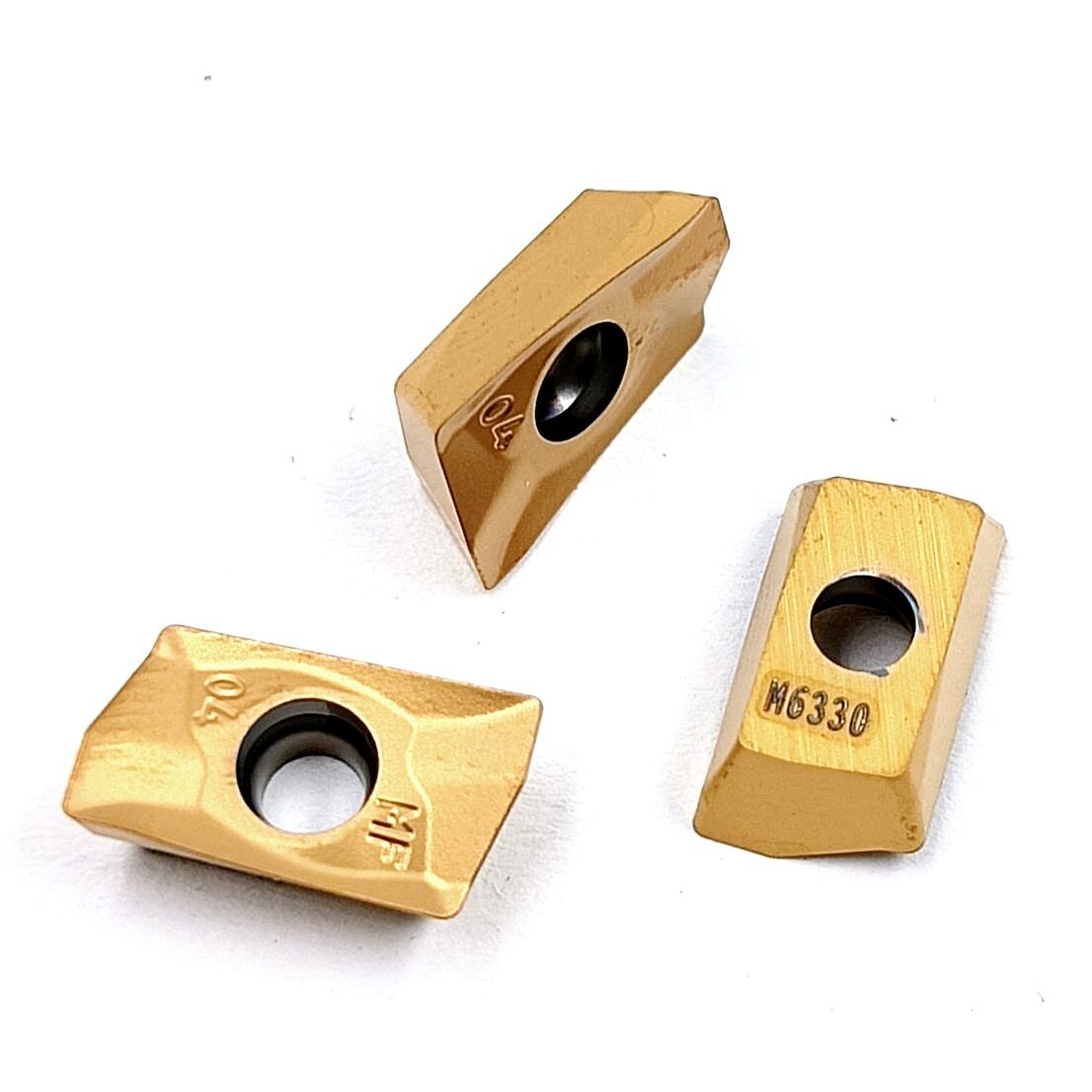 фото Пластина фрезерная ADMX 11T304SR-MF материал обработки-сталь, нерж. сталь, чугун, жаропр. мат.