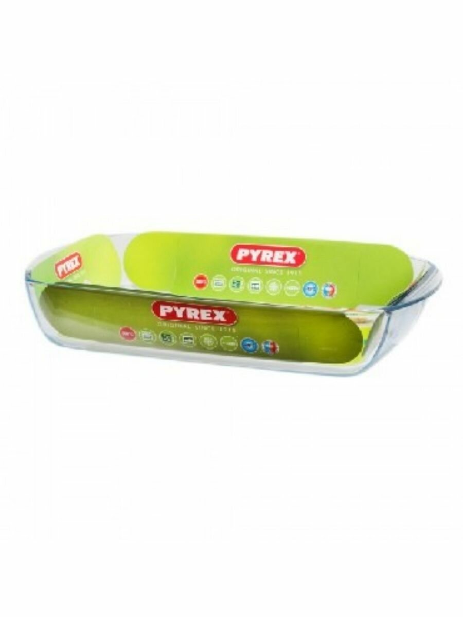 Лоток Pyrex Лоток прямоуг. Стекл. 40х27x7см 6 (240B000/6146) - фото №20