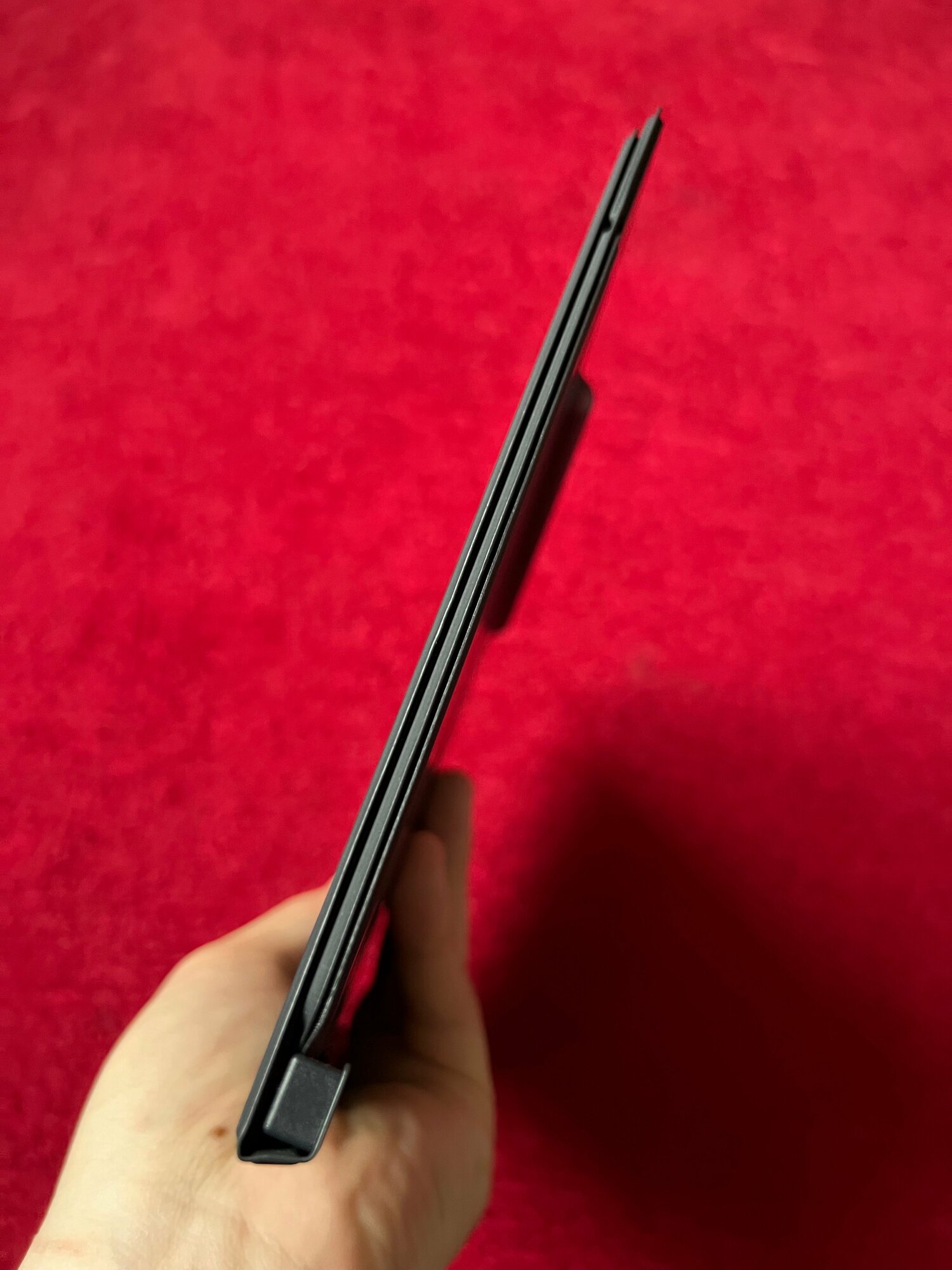 Чехол SAMSUNG для Galaxy Tab S9 Smart Book Cover полиуретан черный (EF-BX710PBEGRU)