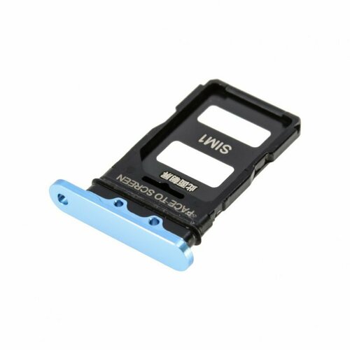Держатель сим карты (SIM) для Xiaomi Mi 11, голубой держатель сим карты сим лоток для xiaomi mi mix 2s чёрный