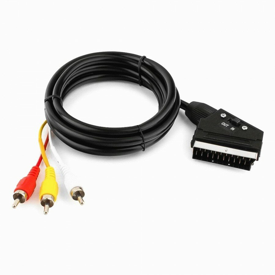 Кабель Cablexpert SCART - 3xRCA (CCV-519-001) — фото 9