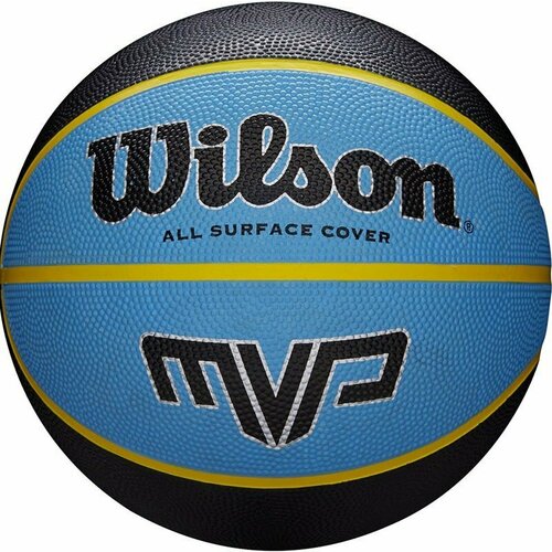 Мяч баскетбольный WILSON MVP, р.7, сине-черный