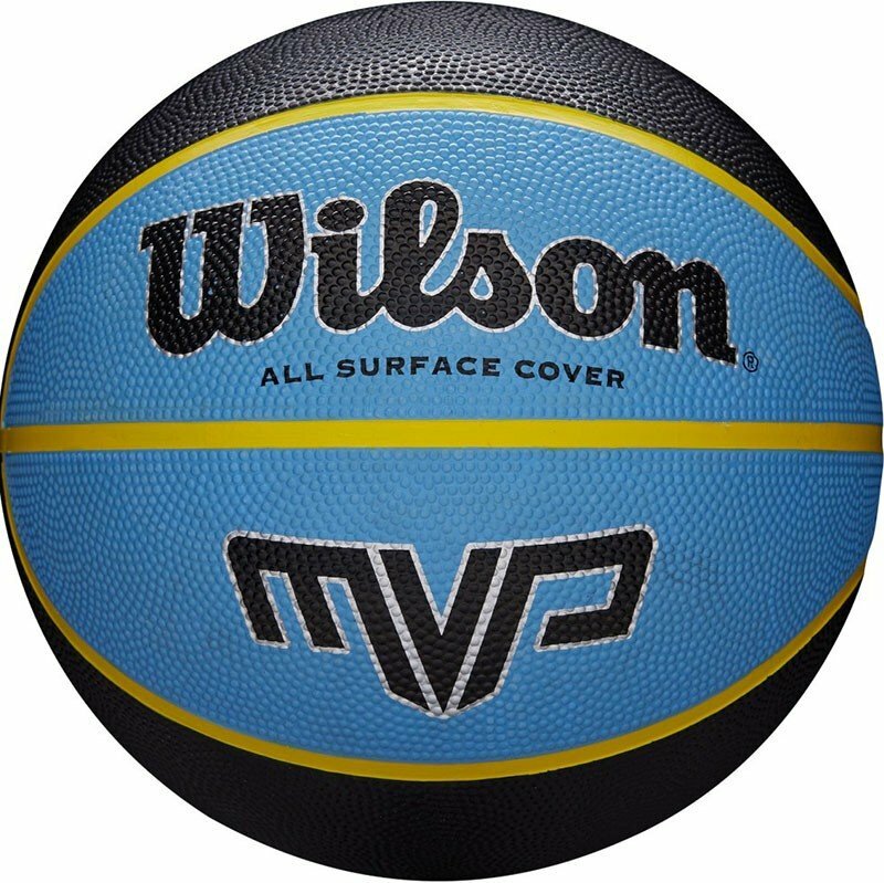 Мяч баскетбольный WILSON MVP, р.7, сине-черный