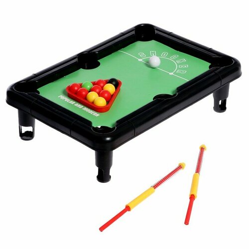 Настольная игра Мини бильярд цвета микс 486₽