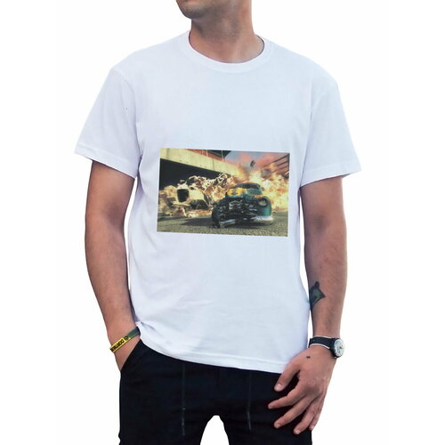 фото Футболка, размер m, белый top t-shirt