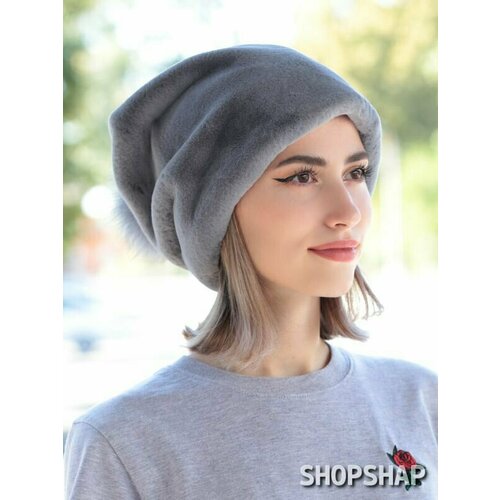 фото Шапка shopshap шапка shopshap молли, размер 56, голубой