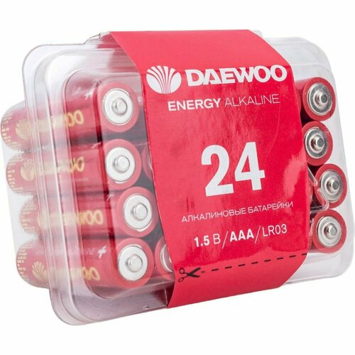 Алкалиновая батарейка DAEWOO ENERGY Alkaline 2021 алкалиновая батарейка daewoo lr 6 energy alkaline bl 2 5029750