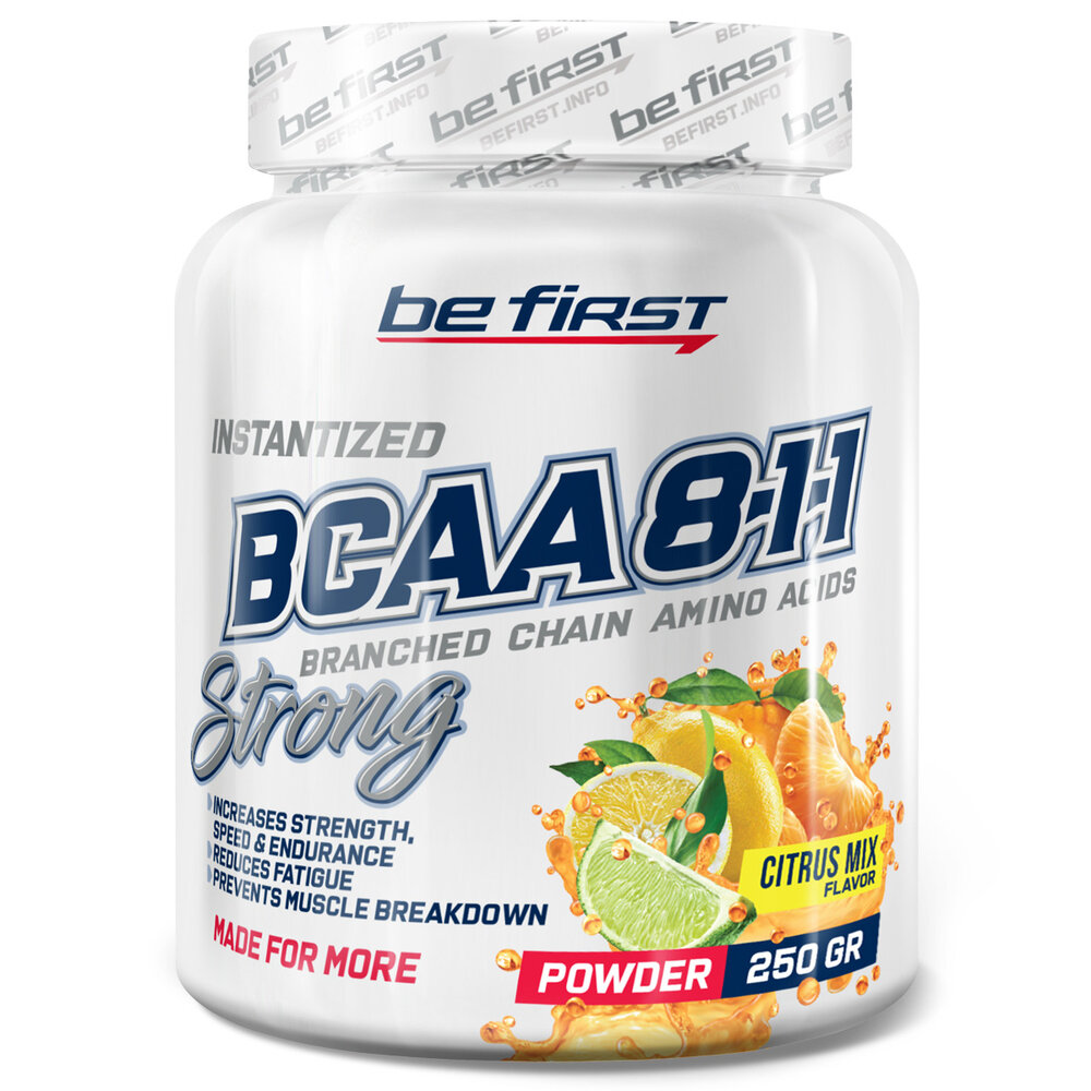 Be First BCAA 8:1:1 Цитрусовый микс 250 г