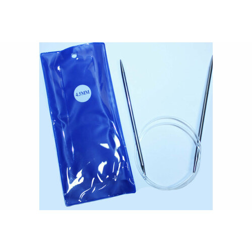 Спицы для вязания круговые РТО синий d7мм 80см 2шт 1шт 247₽