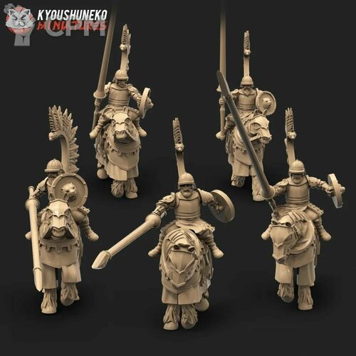 Warhammer Fantasy Kislev Hussars/Кислевитские гусары с подставками