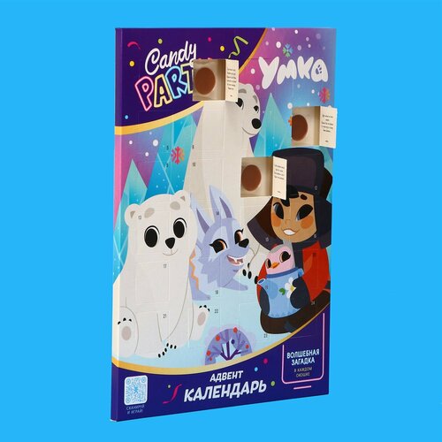 Адвент календарь CANDY PARTY Умка 55 г 448₽