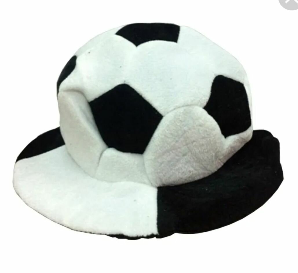 Шляпа в виде футбольного мяча (Мягкая, плюшевая)