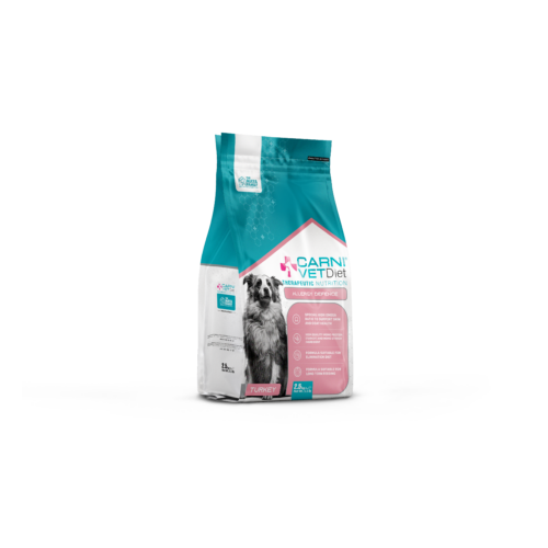 CARNI VD DOG ALLERGY DEFENSE индейка 2,5кг д/с при аллергии здоровая кожа и шерсть