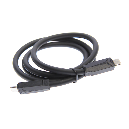 Кабель USB Type C-USB Type C 1м черный XO кабель usb type c xiaomi mi braided usb type c 1м black