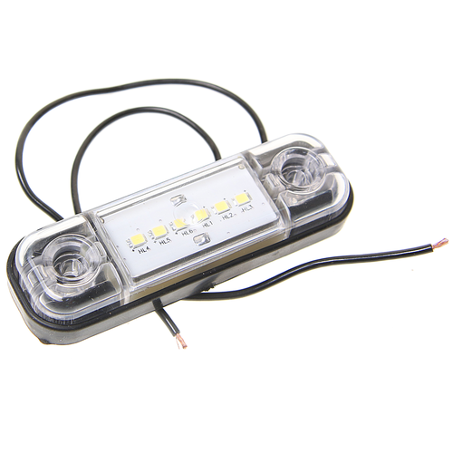 Фонарь габаритный светодиодный белый европлюс