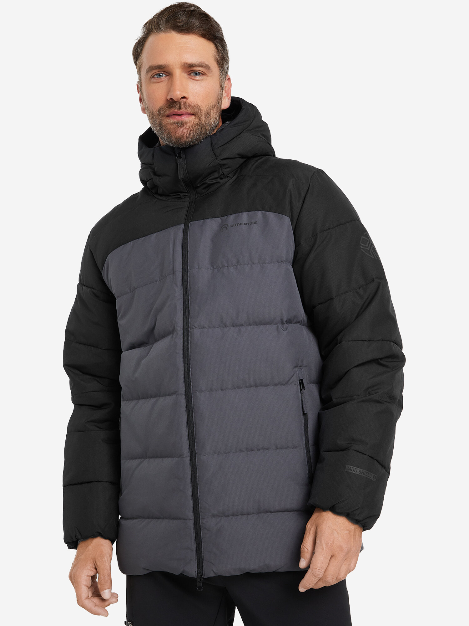 фото Пуховик Outventure Красный, Размер 60-62