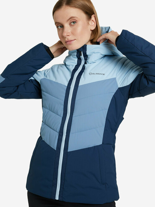 Куртка GLISSADE, размер 50, голубой