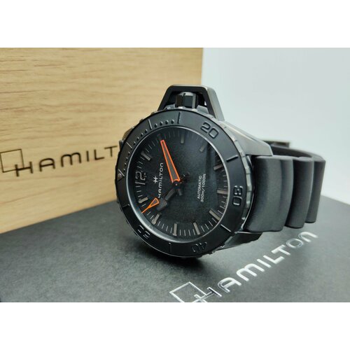 Наручные часы Hamilton Khaki Navy H77845330, черный
