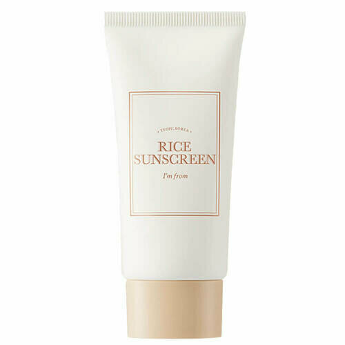 Im From Крем солнцезащитный минеральный с рисовым экстрактом - Rice sunscreen SPF 50+ PA+++, 50мл