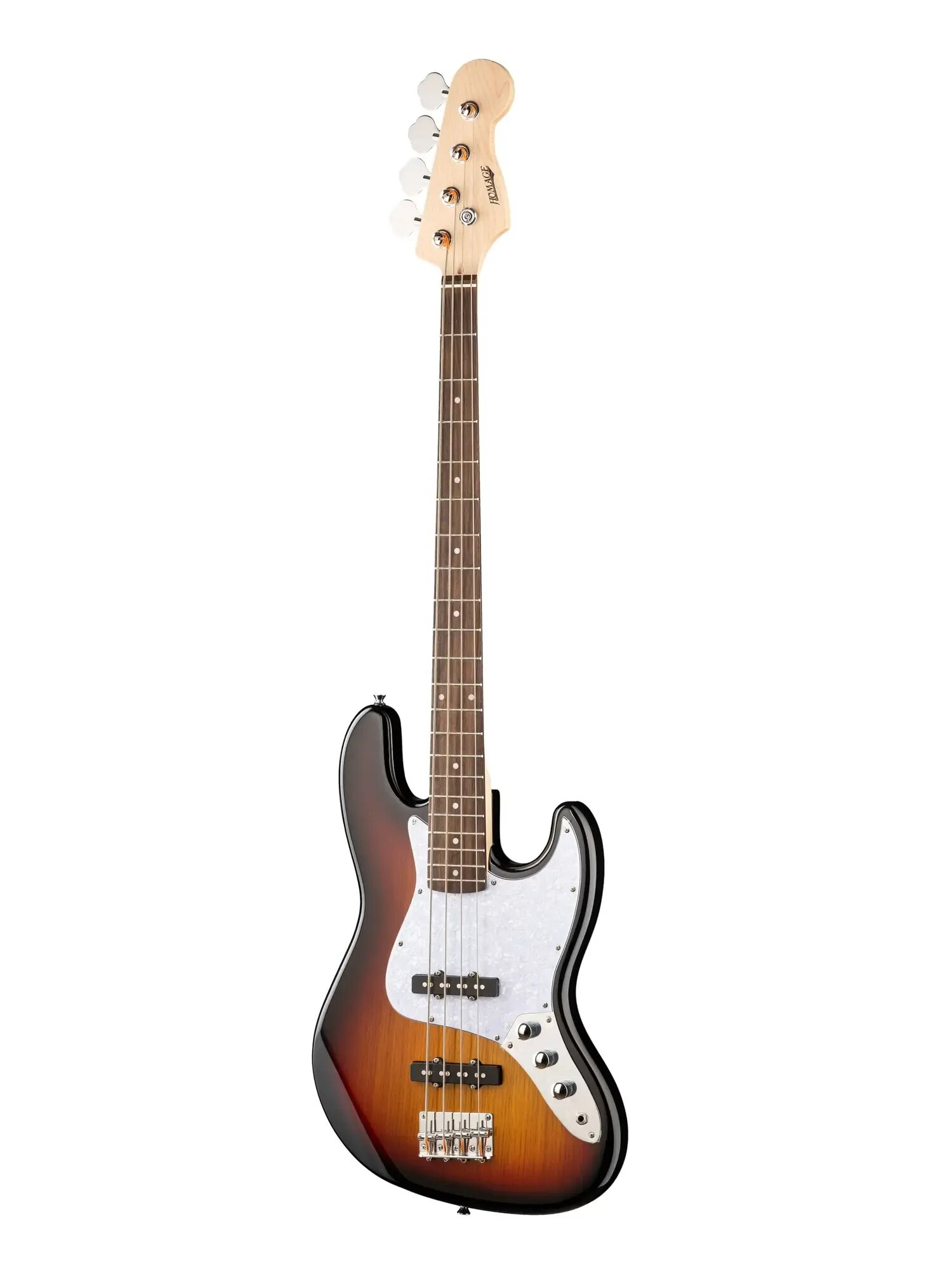 Бас-гитара Homage HEB760SB Jazz Bass Sunburst, Homage (Хомейдж)