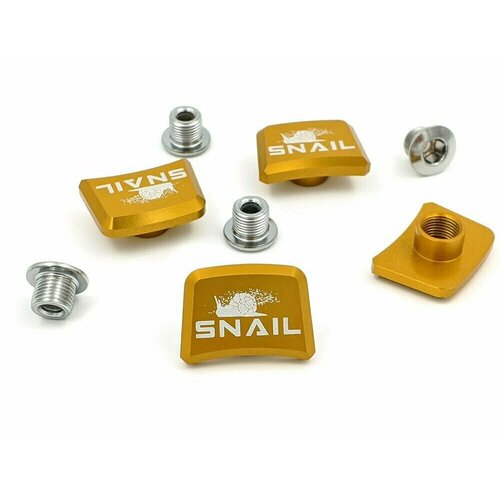 Бонки-заглушки шатунов SNAIL (комплект 4 шт) золотистые