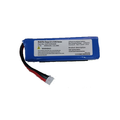 Аккумулятор для JBL Charge 2, Charge 2 Plus (GSP1029102R), 22.2Wh, 6000mAh, 3.7V, OEM