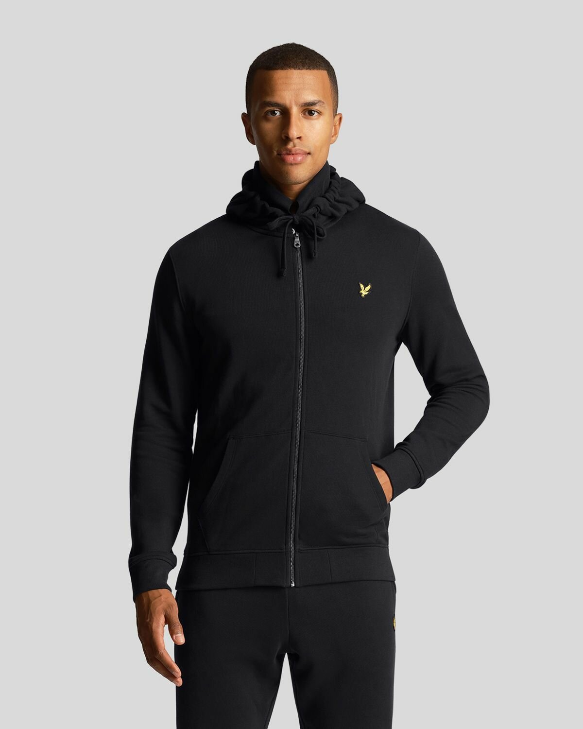 Толстовка Lyle & Scott "Zip Through Hoodie" мужская на молнии с капюшоном