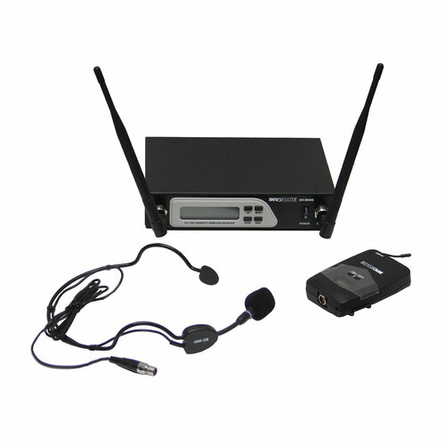 INVOTONE AV-800HS - двухантенная головная радиосистема UHF 710-726 МГц сш 90дБ 2278800₽