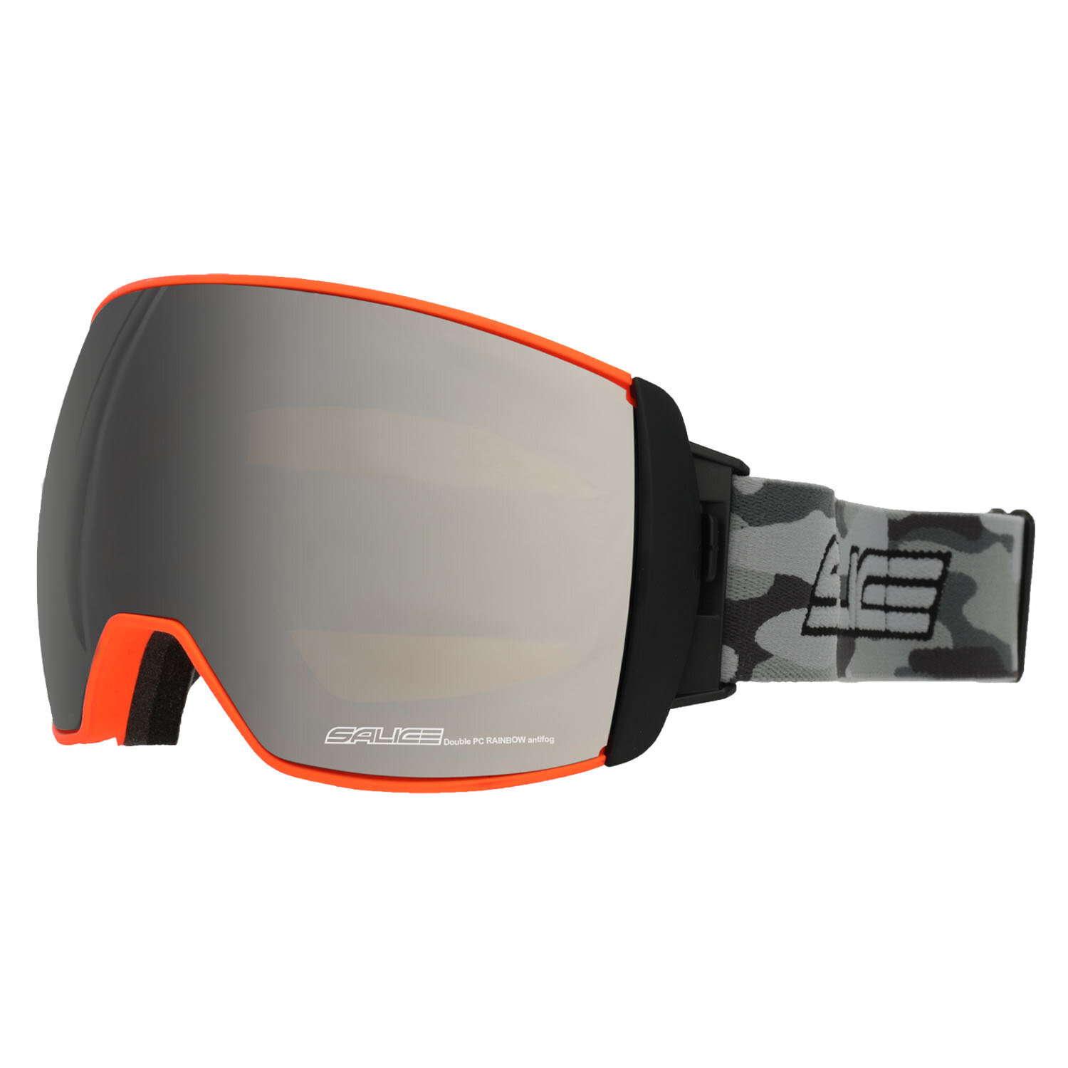 Очки горнолыжные Salice 605DARWF Orange/Rw Black S3, S2