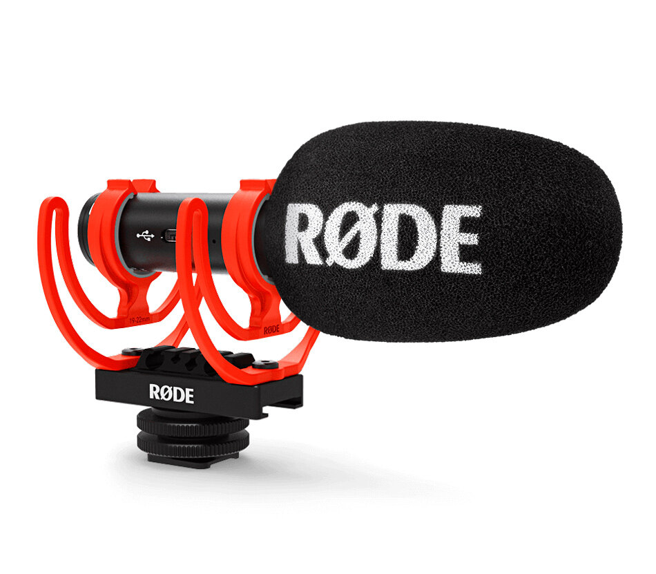 Микрофон RODE VideoMic GO II, направленный, 3.5mm TRS + USB-C