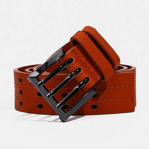 фото Ремень сима-ленд, размер 102, коричневый сима-лэнд