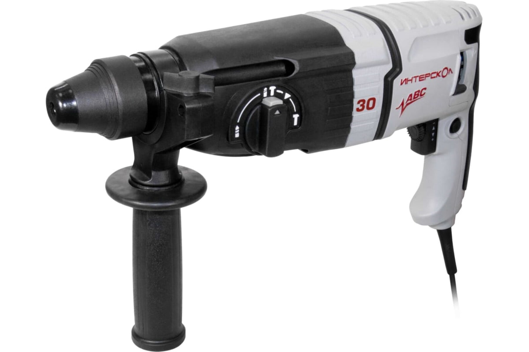 фото Перфоратор ИНТЕРСКОЛ П-30/900АВС SDS plus, с анти-вибрационной системой, кейс 86.1.4.40
