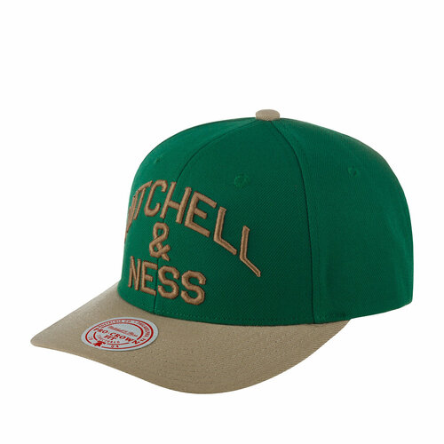 фото Бейсболка mitchell & ness, размер onesize, зеленый