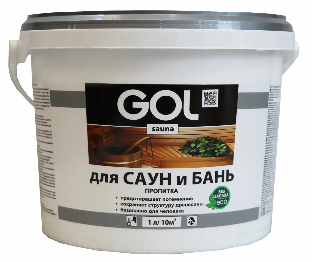 Пропитка для бань и сауны Gol Sauna 3 л